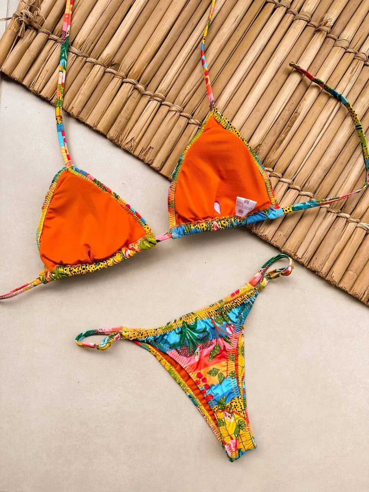 Bikini Set Sun + Semi-regulatory Thread Brasileirinha