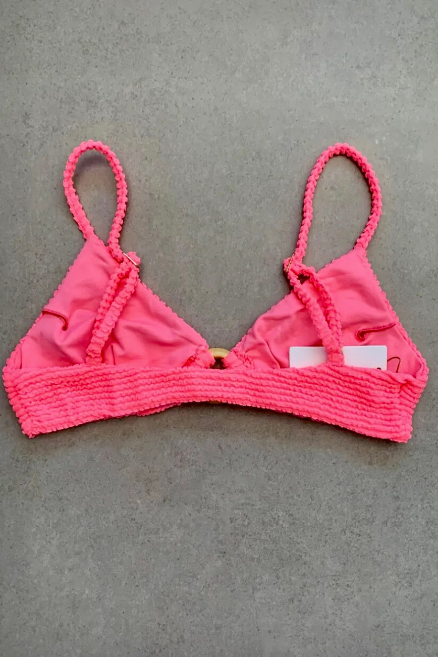 Bikini Top Ring Pink Power