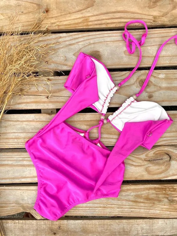 One Piece Hot Pants Nala Pink