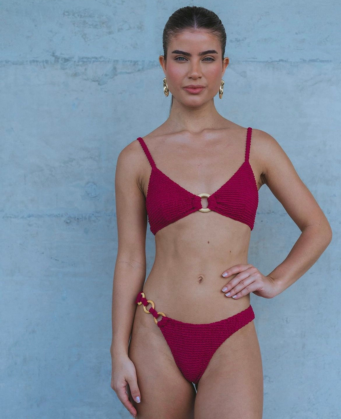 Bikini Bottom Ring Cherry