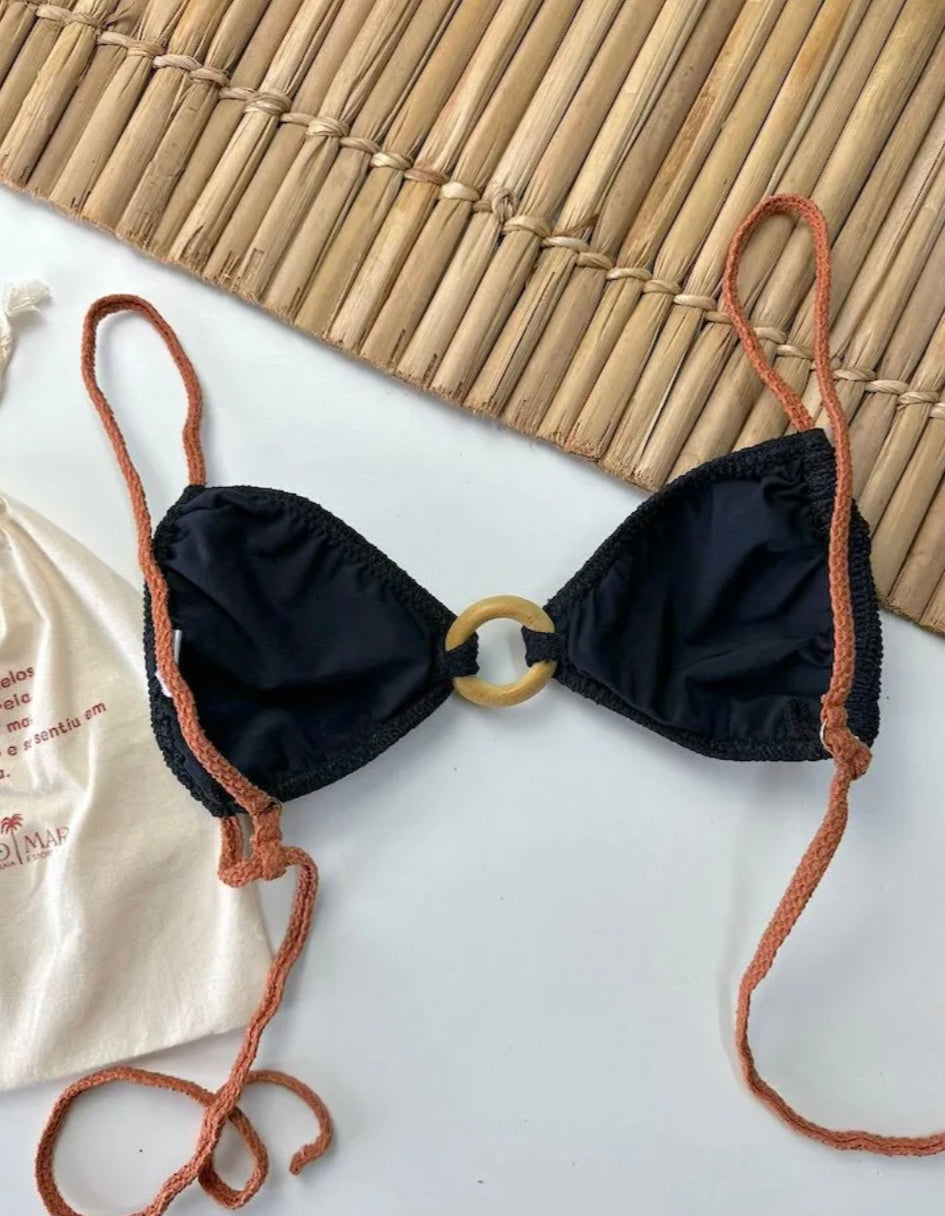 Bikini Top Mykonos Carmel Black