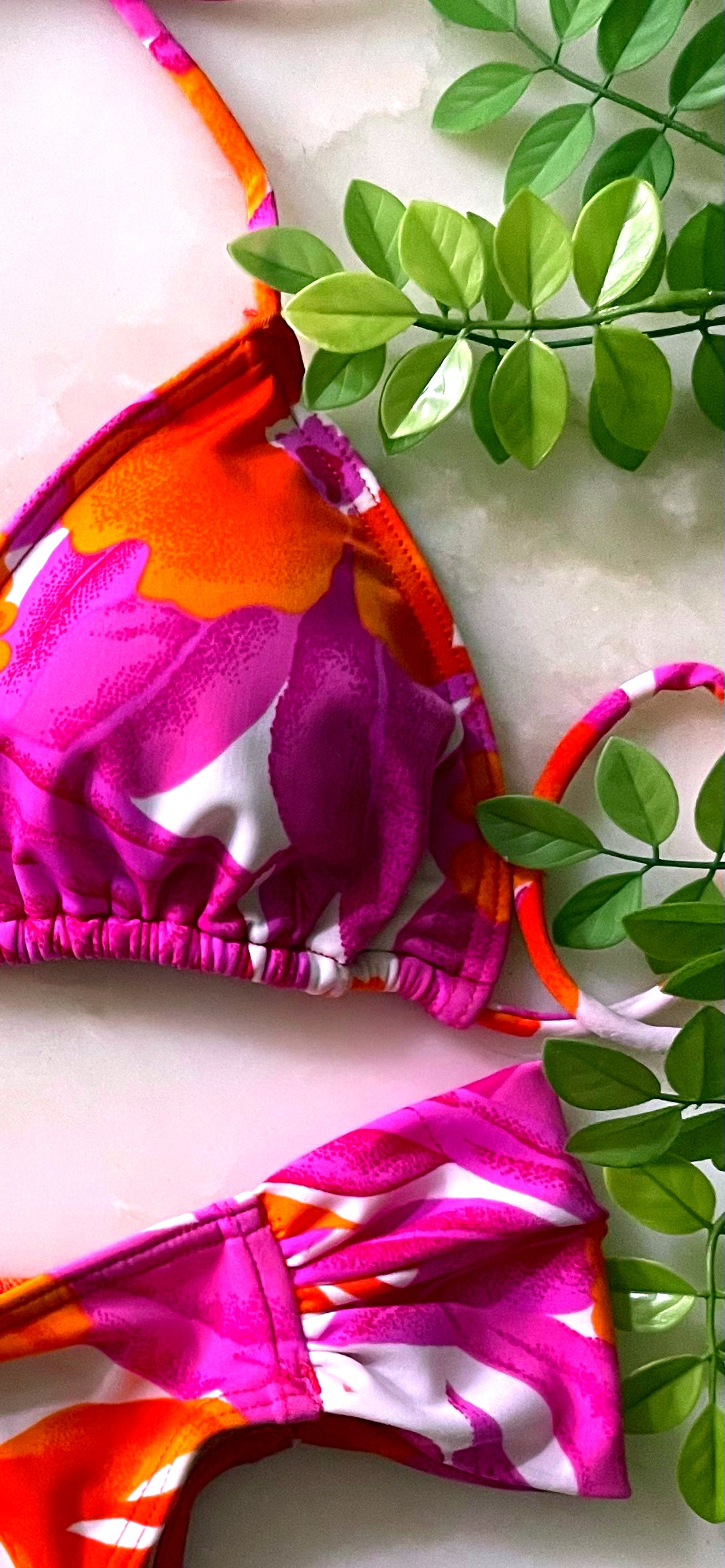 Floral Pink Ipanema Bikini Set