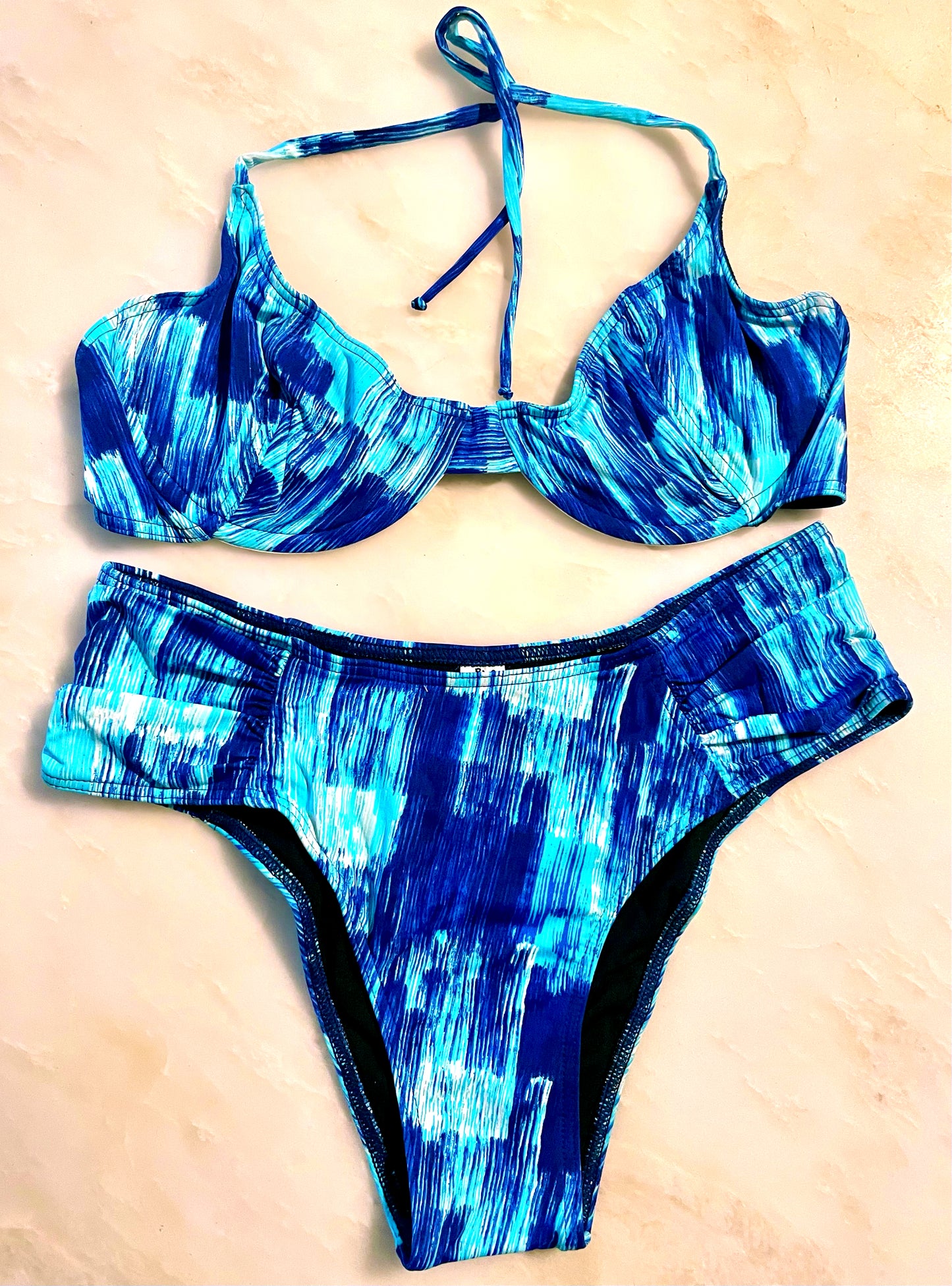 Praia Bikini Blue set