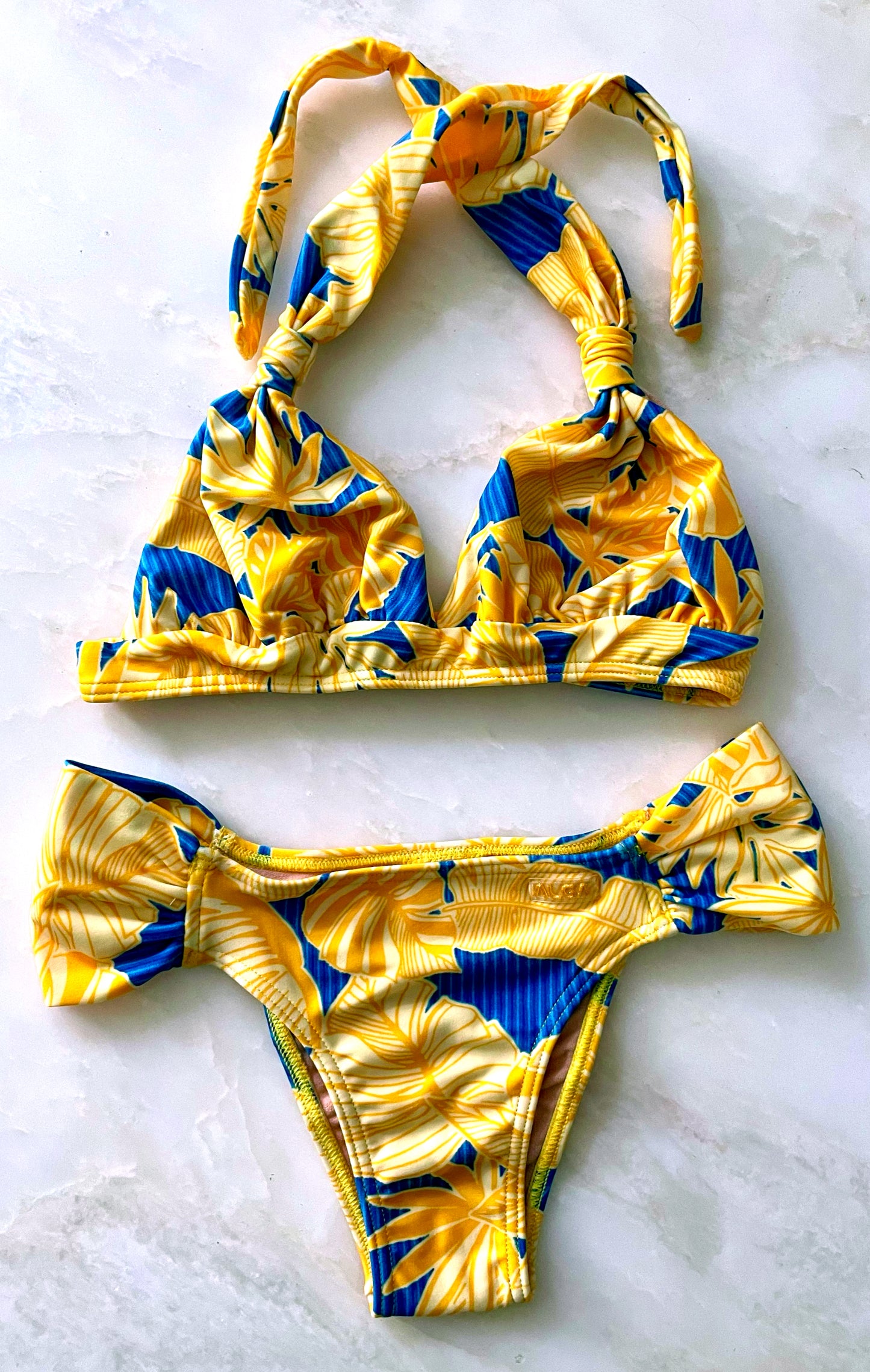 Sun Yellow Bikini Set