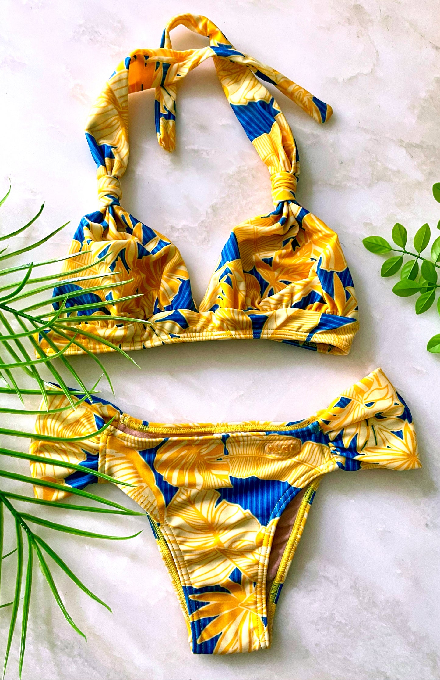 Sun Yellow Bikini Set