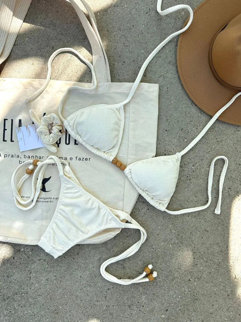 Bikini Set Sun + Bow Noronha Organic