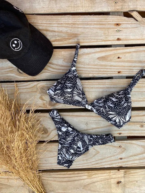 Bikini Set Surf + Asa Delta Poa Black