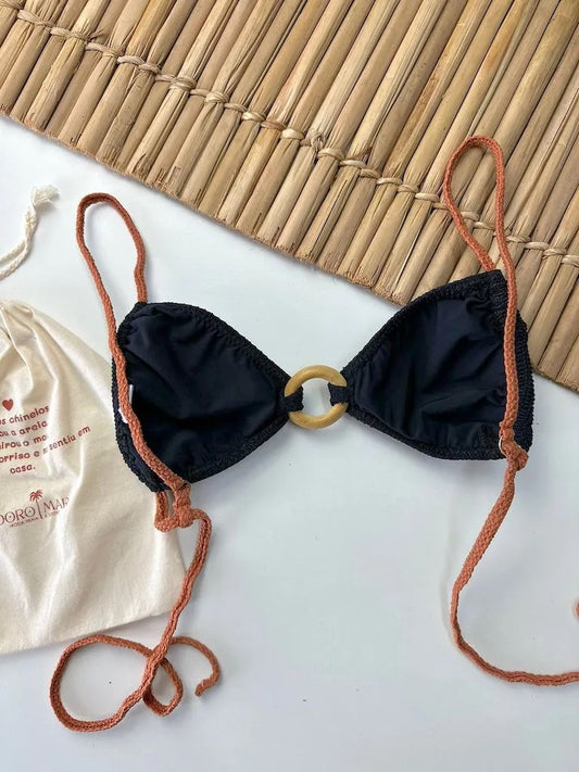 Bikini Top Mykonos Carmel Black