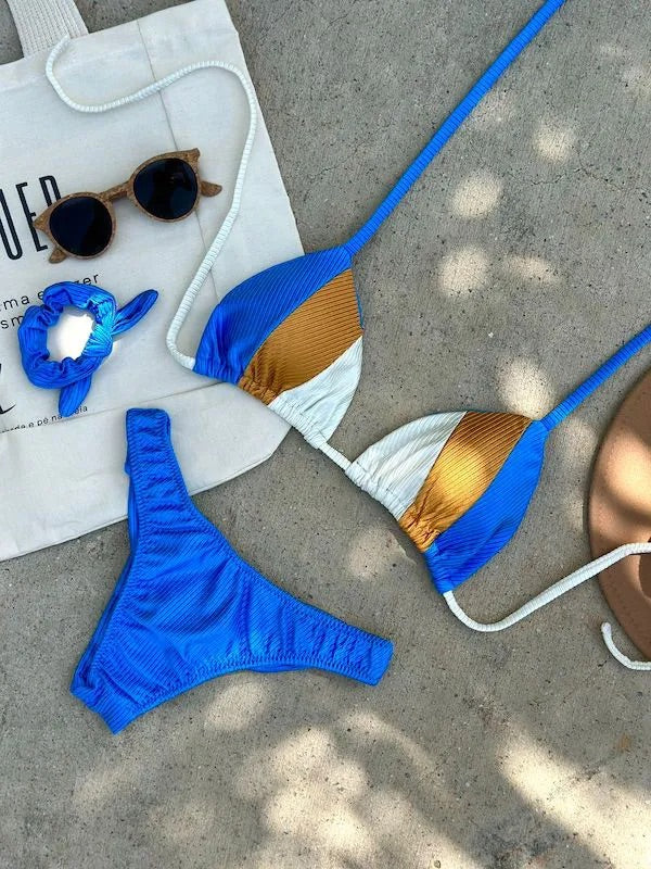 Bikini Set Recortes + Asa Delta Ocean