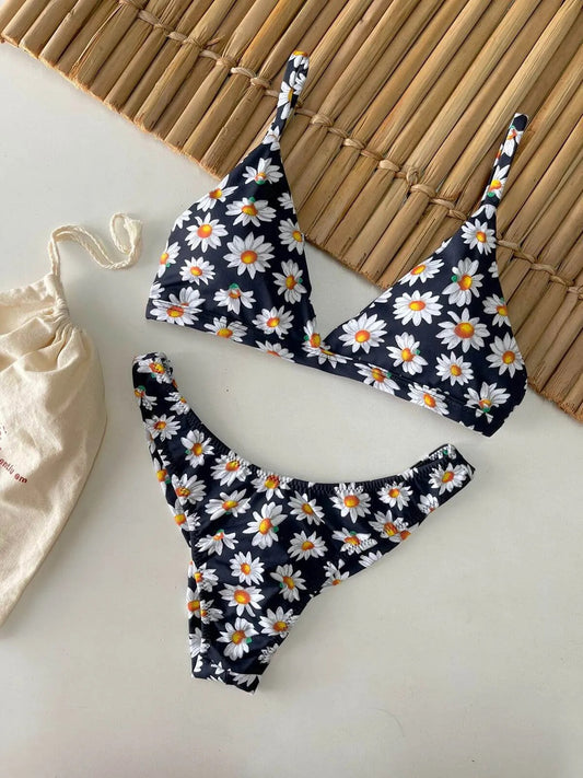 Bikini Set  Surf + Asa Delta Daisy