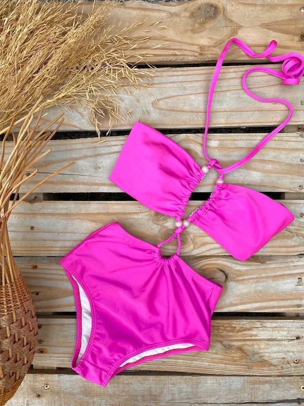 One Piece Hot Pants Nala Pink