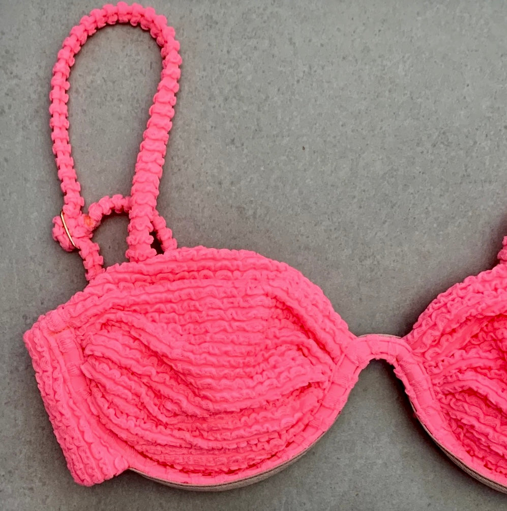 Bikini Top Ana Pink Power