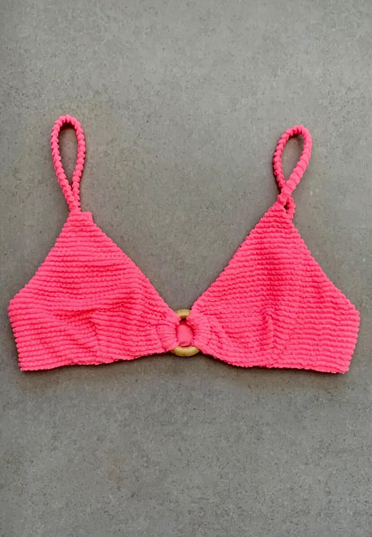 Bikini Top Ring Pink Power