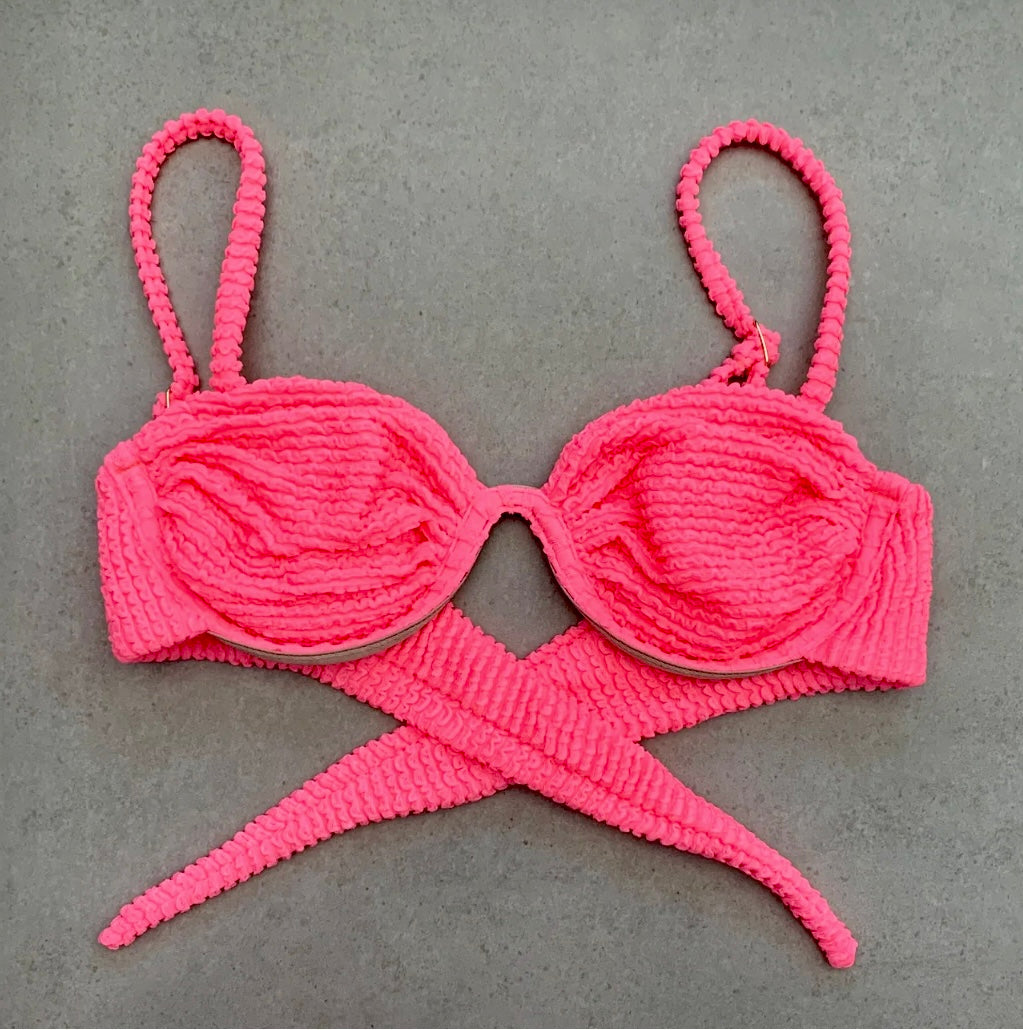 Bikini Top Ana Pink Power