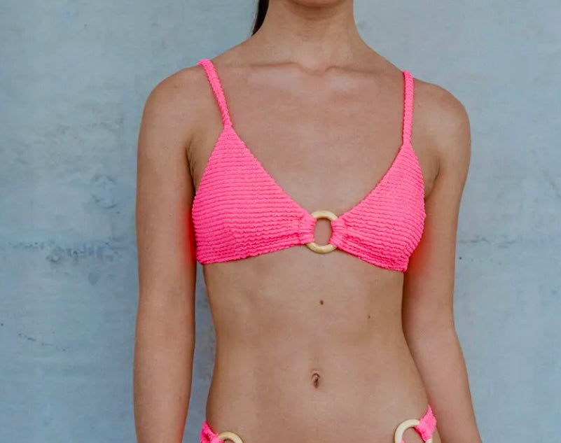 Bikini Top Ring Pink Power