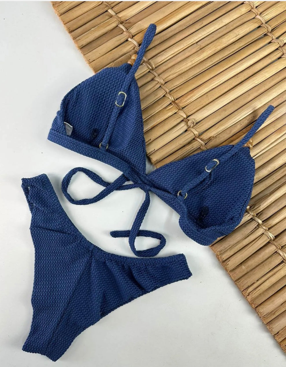 Bikini Set Asa Delta Carmel Blue