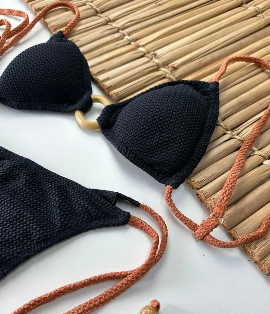 Bikini Top Mykonos Carmel Black