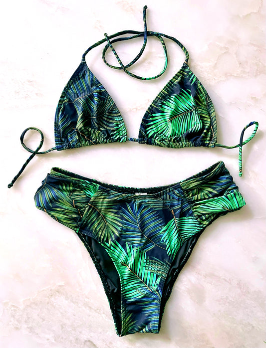 Palm Leaves Bikini Set