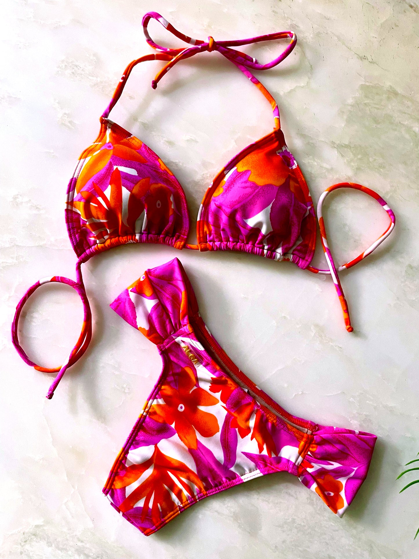 Floral Pink Ipanema Bikini Set