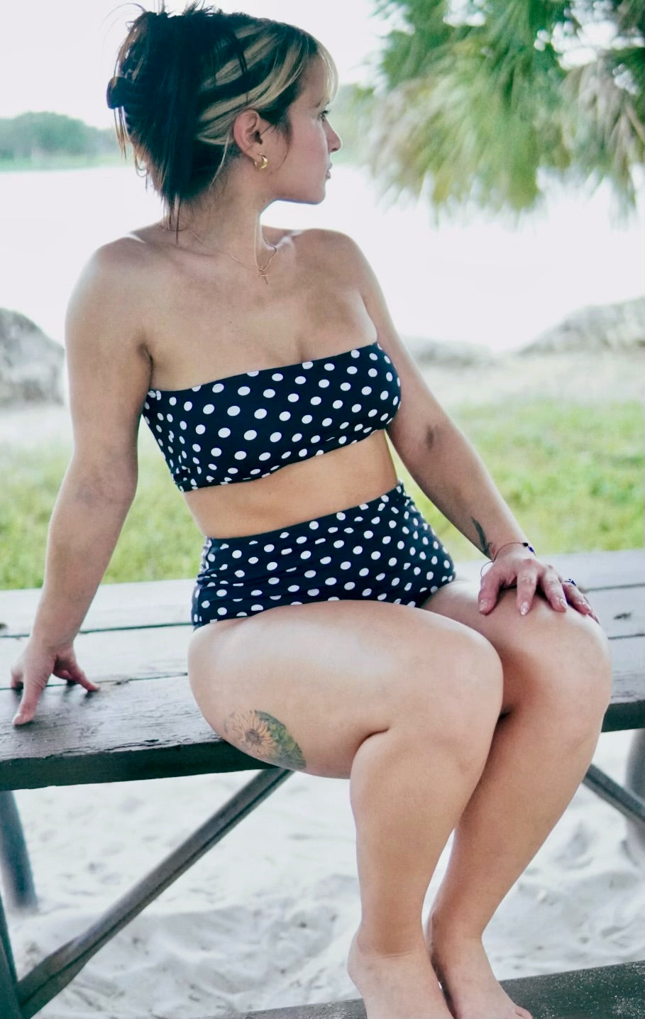 Polka Dot Sand  Bikini