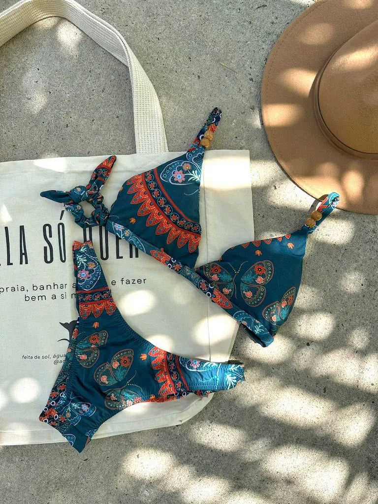 Bikini Set Surf + Asa delta Butterfly Boho